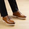41IR07ytJOL.jpg Men's Lace-Up Comfortable Fashion Oxfords Shoes