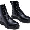Men's Boots Fashion High Top Motorcycle Boots Waterproof Boots for Men