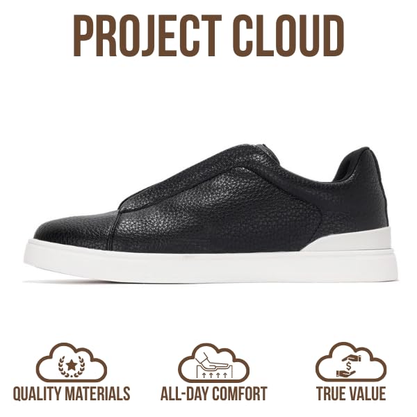 Men Sneakers – Memory Foam Insole Mens Shoes – Lightweight & Non Slip Casual Shoes for Men – Everyday Slip On Mens Sneakers