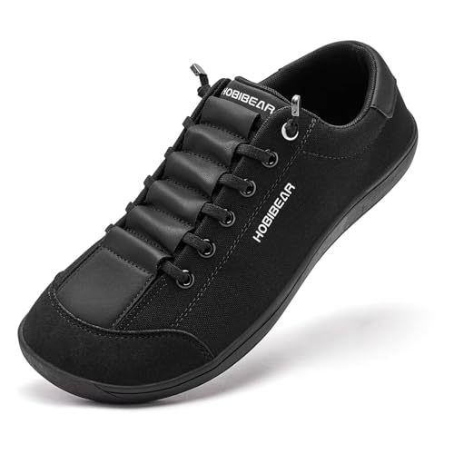 Barefoot Minimalist Shoes Womens Mens | Zero Drop | Wide Width Canvas Slip-on Shoes