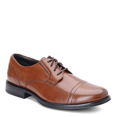 Mens Garfield Dress Cap Toe Oxford Shoe - Wide Widths Available