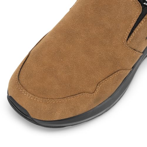 41PMiYHXSlL.jpg Men's Wide Slip on Shoes for Men Hiking Shoes Go Walking Shoes Loafers Trekking Trails Sneakers with Arch Support