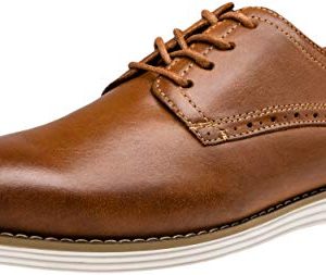 Men's Dress Shoes Leather Casual Dress Shoes for Men Leather Business Oxford Shoes for Men