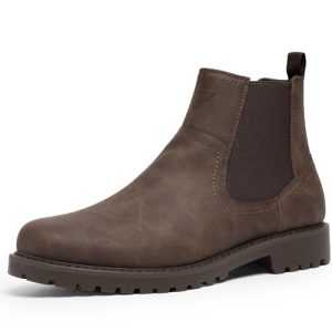 41RblxjPypL.jpg Men's Chelsea Boots Suede Leather Casual Cowboy Boots for Men