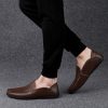 41VazscC7FL.jpg Men's Casual Genuine Leather Slip On Soft Driving Walking Shoes Penny Loafer Flats Shoes