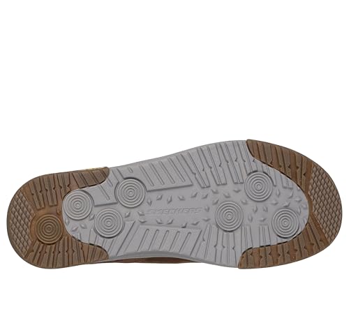Men's John Deere Leather Moc Toe Bungee Hands Free Slip-ins Oxford