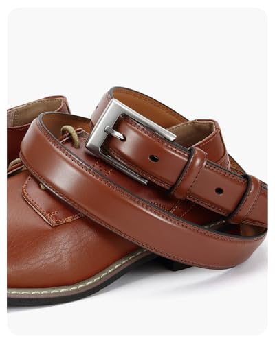 41b1qKyoDPL.jpg Mens Belts Leather 1 1/8" for Gift Men - Perfect Companion to Mens Dress Shoes