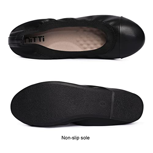 41b2Lbta4L.jpg Women's Ballet Flats Classic Round Toe Flats Shoes Casual Comfort Slip On Soft Walking Shoes