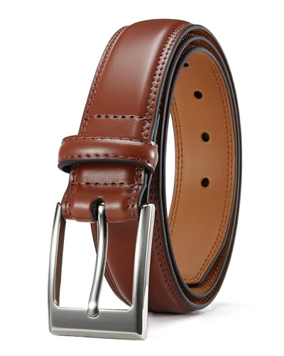 41diNN7bWpL.jpg Mens Belts Leather 1 1/8" for Gift Men - Perfect Companion to Mens Dress Shoes