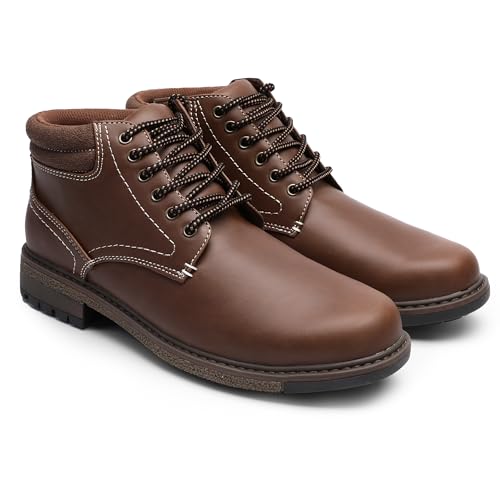Men's Casual Boots Ankle Boots for Men Dress Loafer Classic Shoes for men With Waterproof Slip Resistant