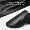 41iz4bBnG5L.jpg Jazz Shoes for Women Men Leather Upper Slip-on Dance Shoes Unisex