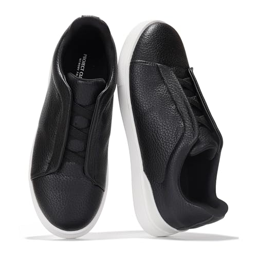 Men Sneakers – Memory Foam Insole Mens Shoes – Lightweight & Non Slip Casual Shoes for Men – Everyday Slip On Mens Sneakers