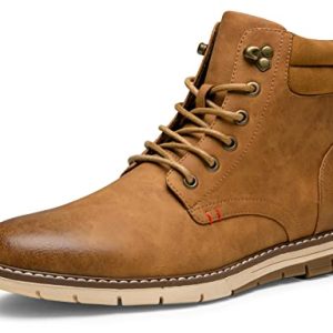 Boots for Men Casual Dress Shoes Fashion Waterproof Men's Motorcycle Boots