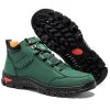 Men's Casual Leather Shoes Chukka Ankle Boots Handmade Fashion Shoes Non Slip Breathable Comfortable Mid Top for Driving Walking