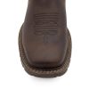 Men's BC Thunder Soft Toe Chelsea Work Boot – Lightweight Pull-On Mid-Duty EVA Sole, Flexible and Durable, Handcrafted Leather