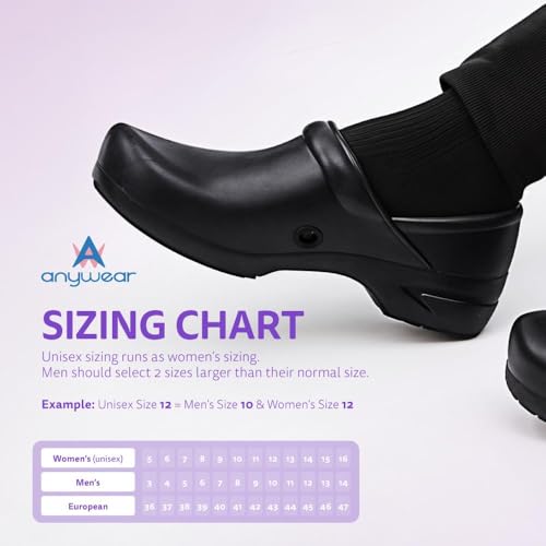 Guardian Angel Slip-On Nursing Clogs for Women and Men - Lightweight, Water-Resistant Non-Slip Work Shoes with Exceptional EVA