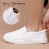 Women's Slip-On Loafers with Memory Foam Cushioning - Lightweight Casual Sneakers for All-Day Comfort