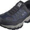 Men's Hands Free Slip-ins Cankton-Faison St Industrial Shoe, Navy/Grey, 12
