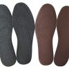 51KvqGC591L.jpg Thin Leather Insoles for Men Black Leather Insoles for Boots Full Length Shoe Inserts for Dress Shoes Thin Shoe Liners for Odor