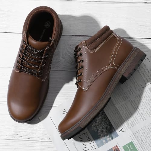 Men's Casual Boots Ankle Boots for Men Dress Loafer Classic Shoes for men With Waterproof Slip Resistant